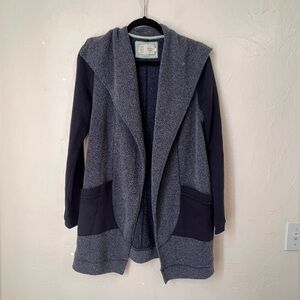 Anthropologie Saturday Sunday navy blue cardigan size S
